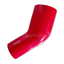 High pressure 45 degree silicone rubber reducer elbow hose